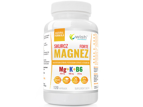 WISH MAGNEZ SKURCZ FORTE 120 KAPSUŁEK