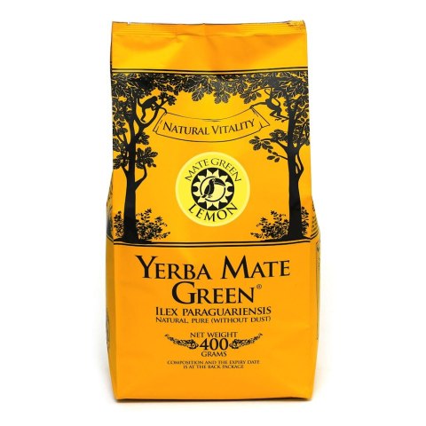 YERBA MATE GREEN LEMON 400 g - MATE GREEN