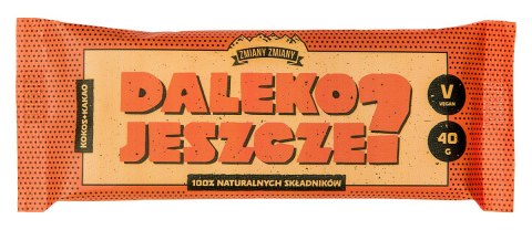 BATON BAKALIOWY Z KOKOSEM I KAKAO "DALEKO JESZCZE" BEZGLUTENOWY 40 g - ZMIANY ZMIANY