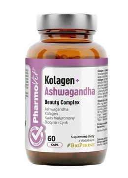 KOLAGEN + ASHWAGANDHA BEAUTY COMPLEX 60 KAPSUŁEK - PHARMOVIT (CLEAN LABEL)