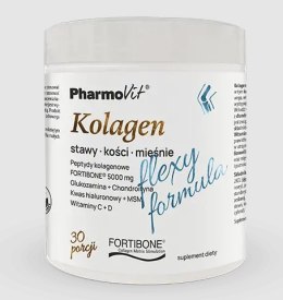 KOLAGEN O SMAKU BANANOWYM FLEXY FORMULA 196 g - PHARMOVIT