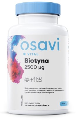 OSAVI BIOTYNA 2500MCG 120 VEGAN CAPS