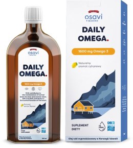 OSAVI DAILY OMEGA MARINE 1600MG OMEGA 3 CYTRYNA 500ML