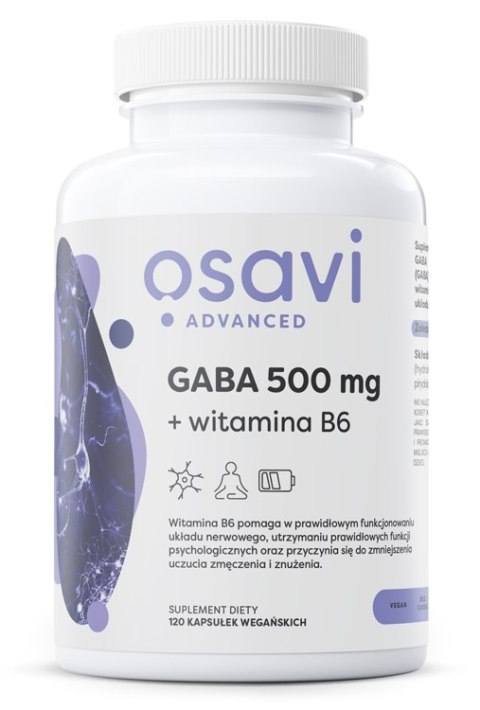 OSAVI GABA 500MG WITAMINA B6 120 VCAPS