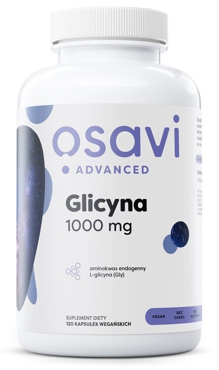 OSAVI GLICYNA 1000MG 120 VEGAN CAPS