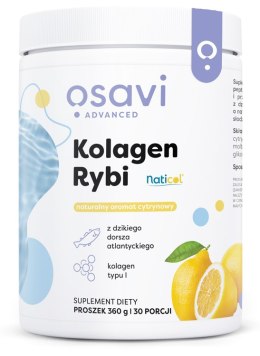 OSAVI KOLAGEN RYBI Z DZIKIEGO DORSZA CYTRYNA 360G