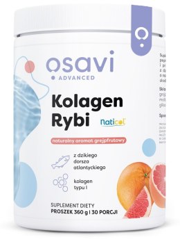 OSAVI KOLAGEN RYBI Z DZIKIEGO DORSZA GREJPFRUT 360G