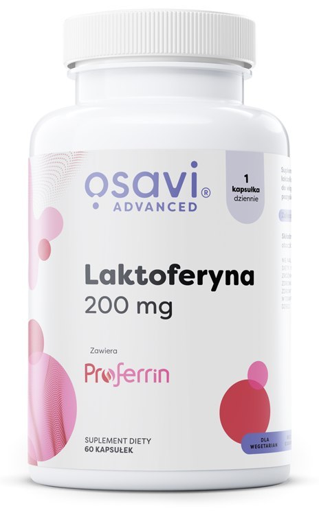 OSAVI LAKTOFERYNA 200MG 60 CAPS