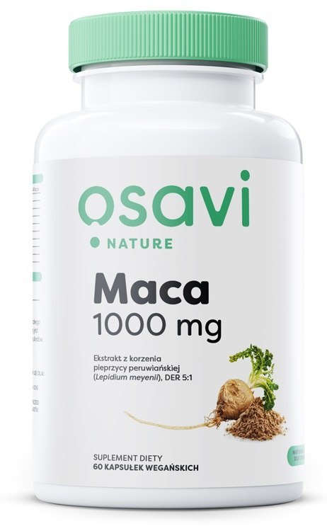 OSAVI MACA NATURE 1000MG 60 VEGAN CAPS