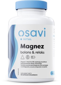 OSAVI MAGNEZ BALANS & RELAKS 90 VEGAN CAPSULES