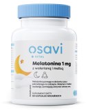 OSAVI MELATONINA Z WALERIANĄ I MELISĄ 1MG 60 VEGAN CAPS