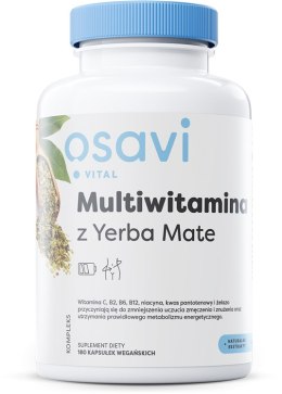 OSAVI MULTIWITAMINA Z YERBA MATE 180 VEGAN CAPS