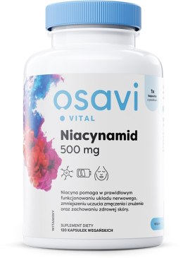 OSAVI NIACYNAMID 500MG 120 VEGAN CAPS