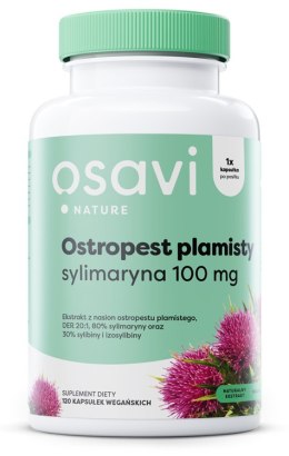 OSAVI OSTROPEST PLAMISTY SYLIMARYNA 100MG 120 VEGAN CAPS