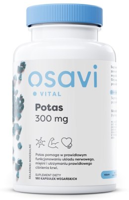 OSAVI POTAS 300MG 180 VEGAN CAPS