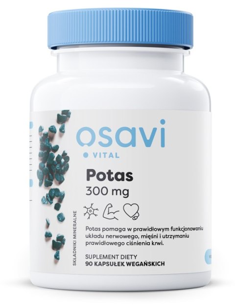 OSAVI POTAS 300MG 90 VEGAN CAPS