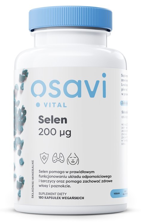 OSAVI SELEN 200MCG 180 VEGAN CAPS