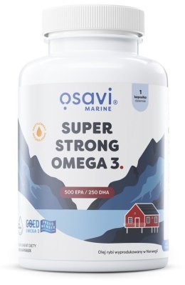 OSAVI SUPER STRONG OMEGA 3 MARINE 500 EPA / 250 DHA 120 SOFTGELS
