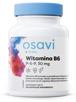 OSAVI WITAMINA B6 P-5-P 30MG 120 VEGAN CAPS