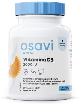 OSAVI WITAMINA D3 2000IU 60 SOFTGELS