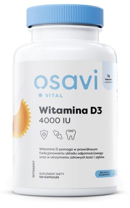 OSAVI WITAMINA D3 4000IU 120 SOFTGELS