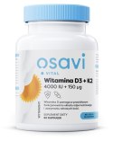 OSAVI WITAMINA D3 K2 4000IU 150MCG 60 SOFTGELS