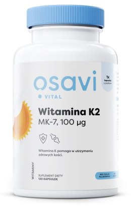 OSAVI WITAMINA K2 MK-7 100MCG 120 SOFTGELS