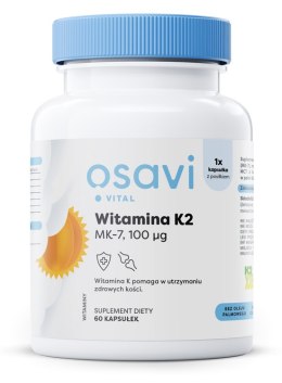 OSAVI WITAMINA K2 MK-7 100MCG 60 SOFTGELS