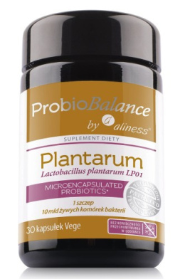 ProbioBALANCE, Lactobacillus plantarum LP01 10 mld. x 30 vege caps. - Aliness