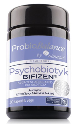 ProbioBALANCE, Psychobiotyk BIFIZEN 6,5 mld x 30 vege caps.
