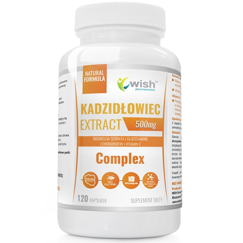WISH NA STAWY KADZIDŁOWIEC COMPLEX 500MG 120 KAPS