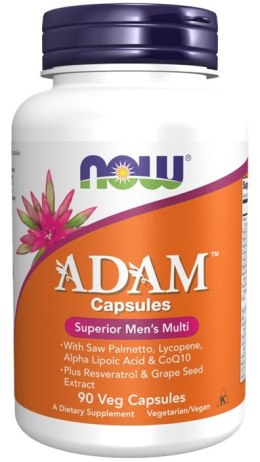 NOW FOODS ADAM Multiwitamina for Men - 90 vcaps