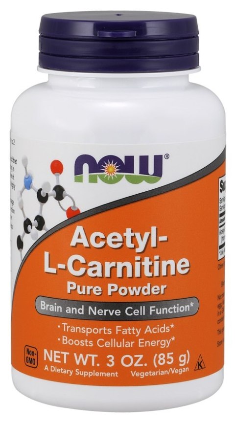 NOW FOODS L-Karnityna Acetyl-L-Carnitine Proszek - 85g