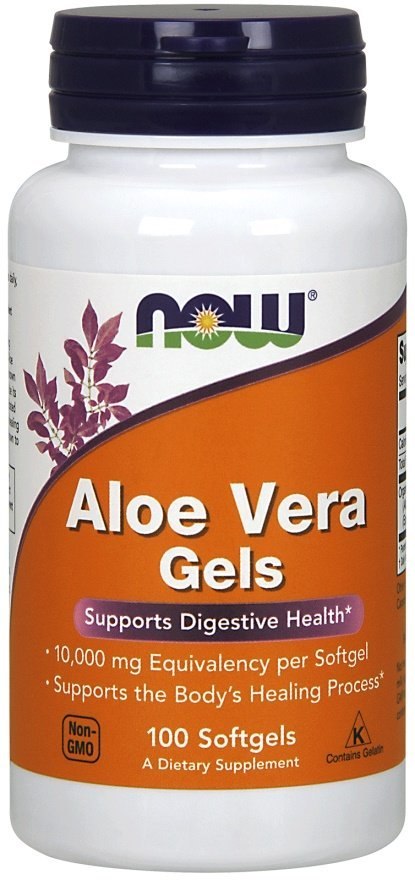 NOW FOODS Aloe Vera Gels - 100 żelki