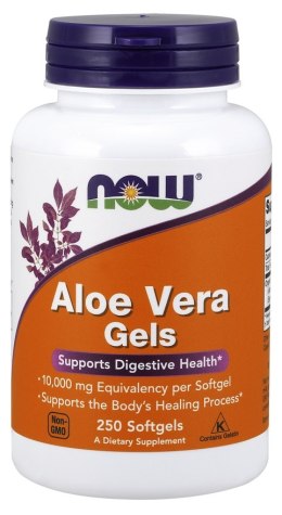 NOW FOODS Aloe Vera Gels - 250 kap.