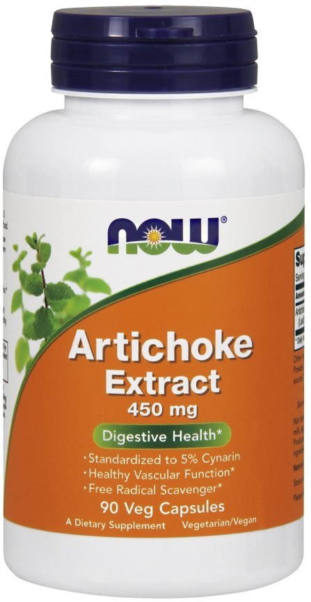 NOW FOODS Karczoch Extract 450mg - 90 vcaps