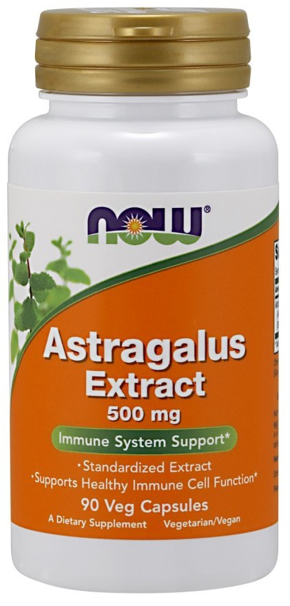 NOW FOODS Astragalus Extract, 500mg - 90 vcaps