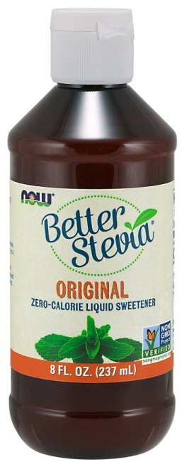 NOW FOODS Better Stevia Liquid, Original - 237 ml.