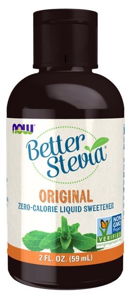 NOW FOODS Better Stevia Liquid, Original - 59 ml.