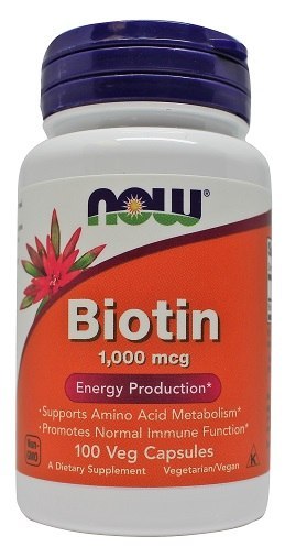 NOW FOODS Biotyna, 1000mcg - 100 vcaps