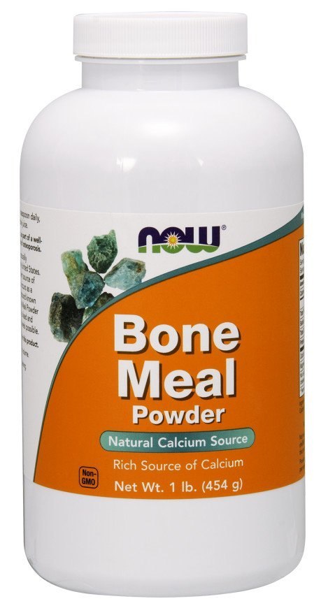 NOW FOODS Bone Meal Powder, Mączka Kostna - 454g