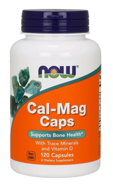 NOW FOODS Wapń magnez Cal-Mag Caps - 120 caps