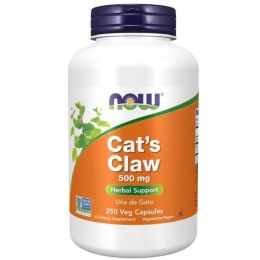 NOW FOODS Koci Pazur, Cat's Claw Ekstrakt, 500mg, 250 vkaps