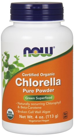 NOW FOODS Chlorella, Proszek - 113 g