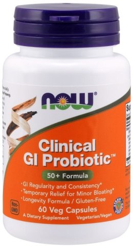 NOW FOODS Clinical GI Probiotic - 60 vcaps