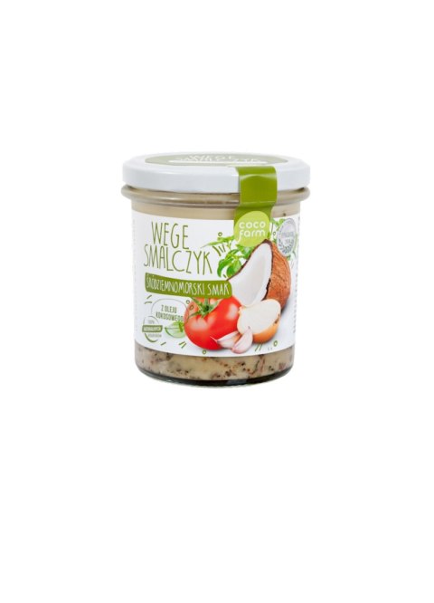 SMALCZYK WEGAŃSKI W STYLU ŚRÓDZIEMNOMORSKIM 260 g - COCO FARM