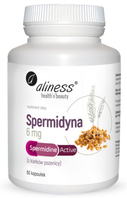 Spermidyna Active 6 mg x 60 Vege caps - Aliness