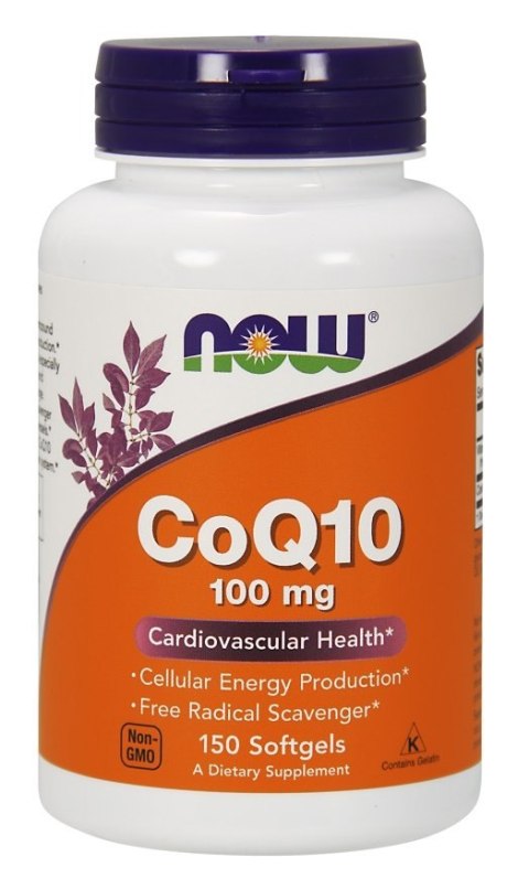 NOW FOODS Koenzym Q10 100mg - 150 softgels