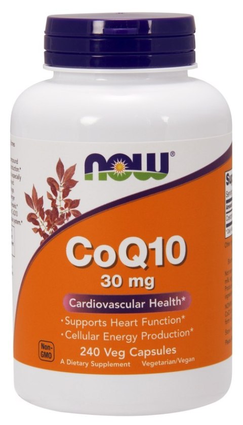 NOW FOODS Koenzym Q10 30mg - 240 vcaps