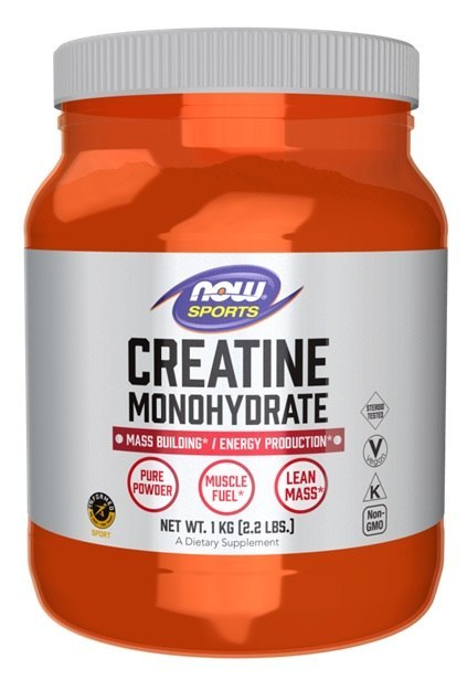 NOW FOODS Kreatyna Monohydrat kreatyny czysty proszek - 1000g